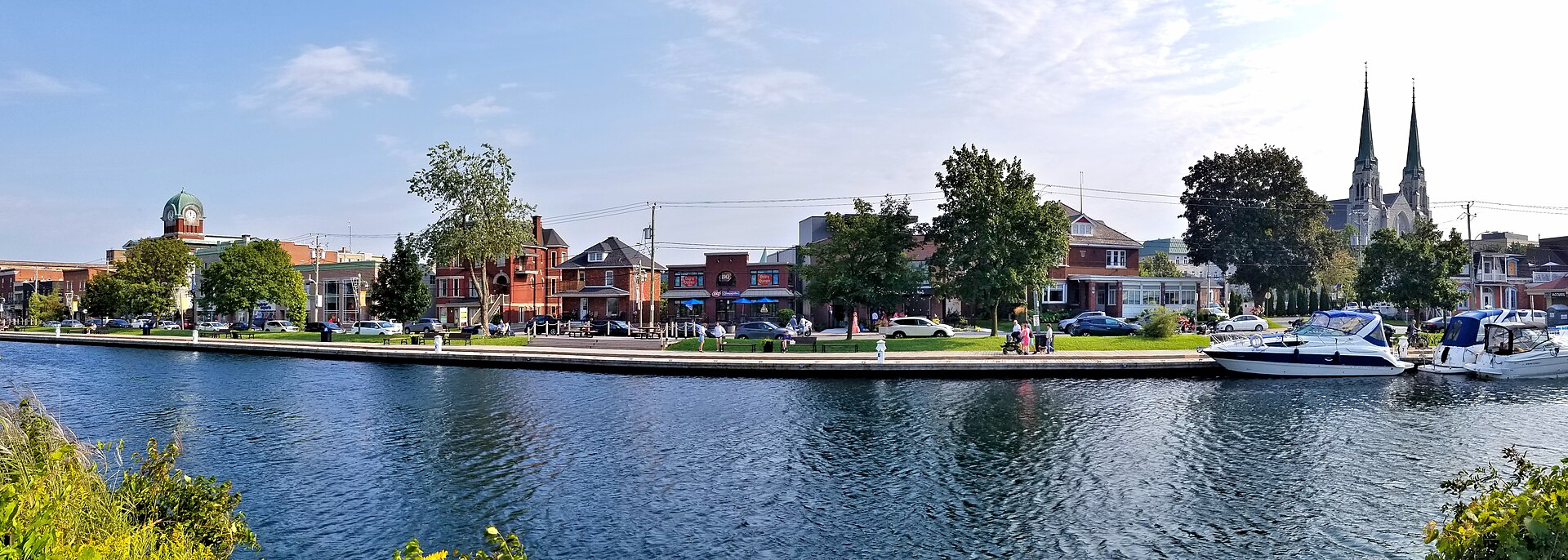 Panorama du canal de Valleyfield